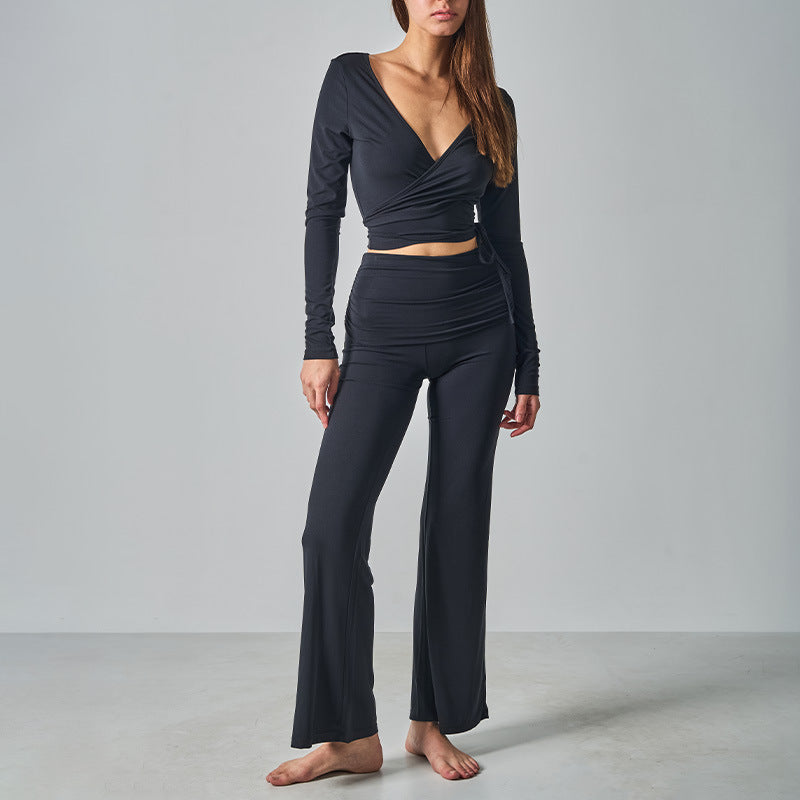 Long-Sleeve Long-Pants Sports Set