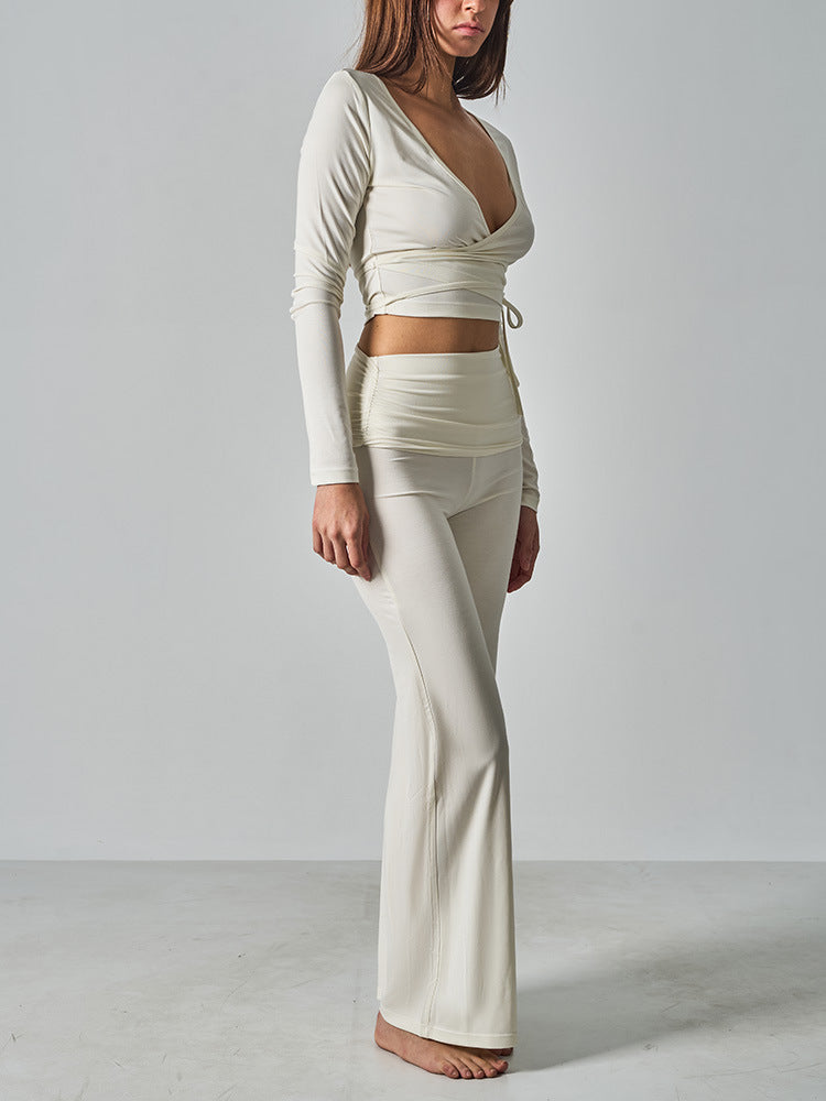 Long-Sleeve Long-Pants Sports Set