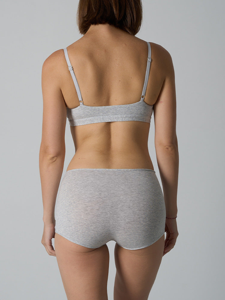 Cotton Bra Short Cotton Set