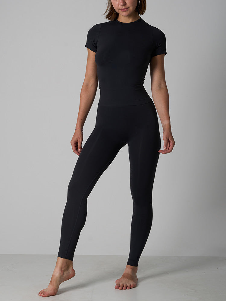 Seamless T-shirts& Leggings