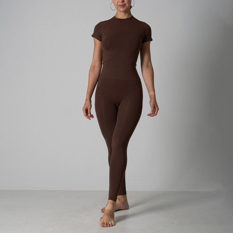 Seamless T-shirts& Leggings