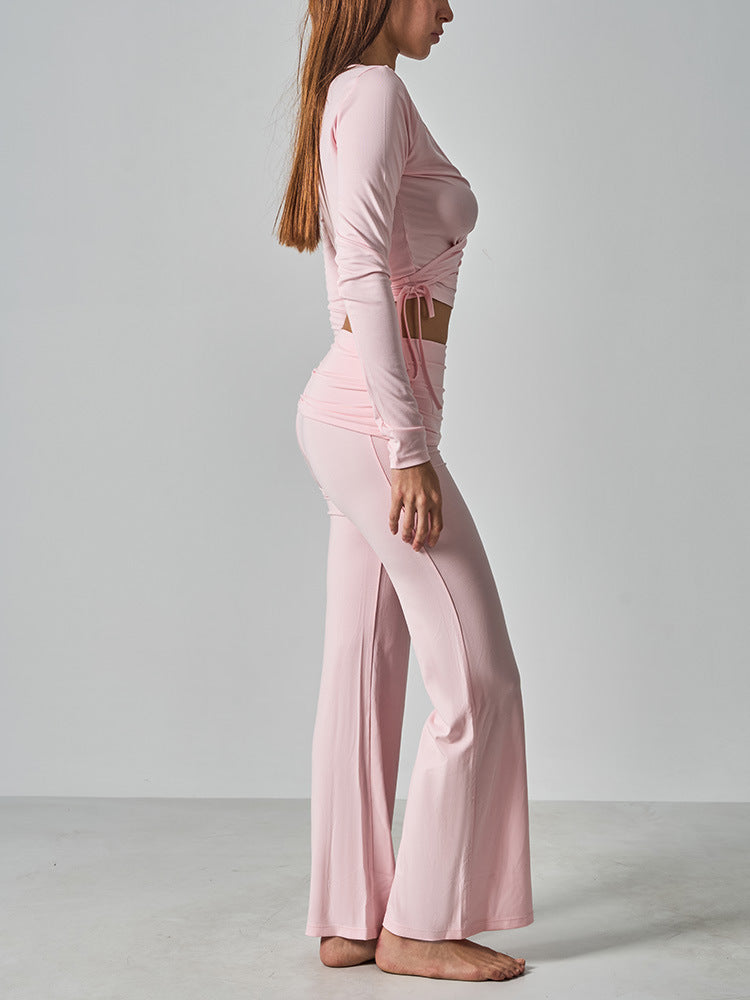 Long-Sleeve Long-Pants Sports Set