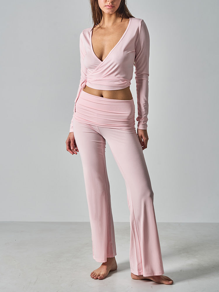 Long-Sleeve Long-Pants Sports Set