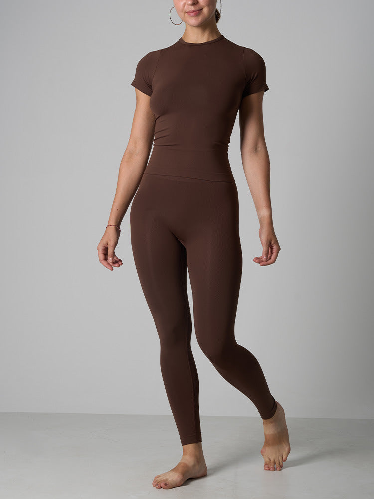 Seamless T-shirts& Leggings