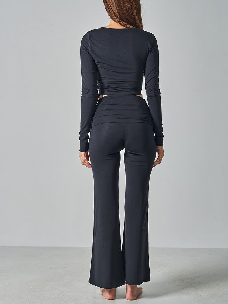 Long-Sleeve Long-Pants Sports Set