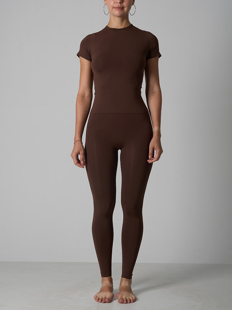 Seamless T-shirts& Leggings