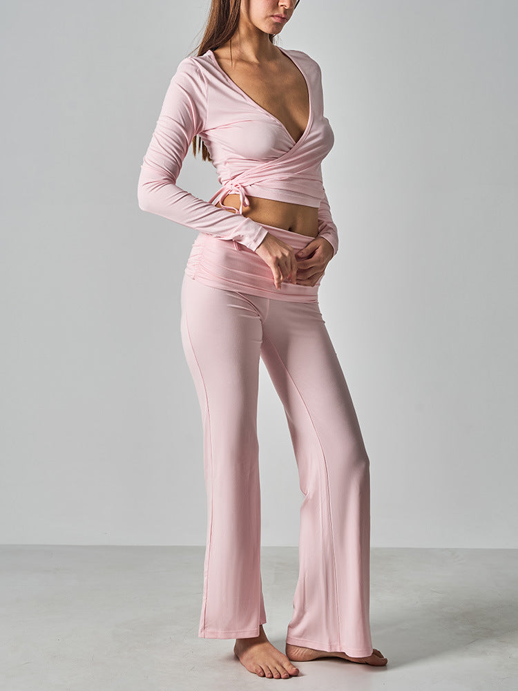 Long-Sleeve Long-Pants Sports Set