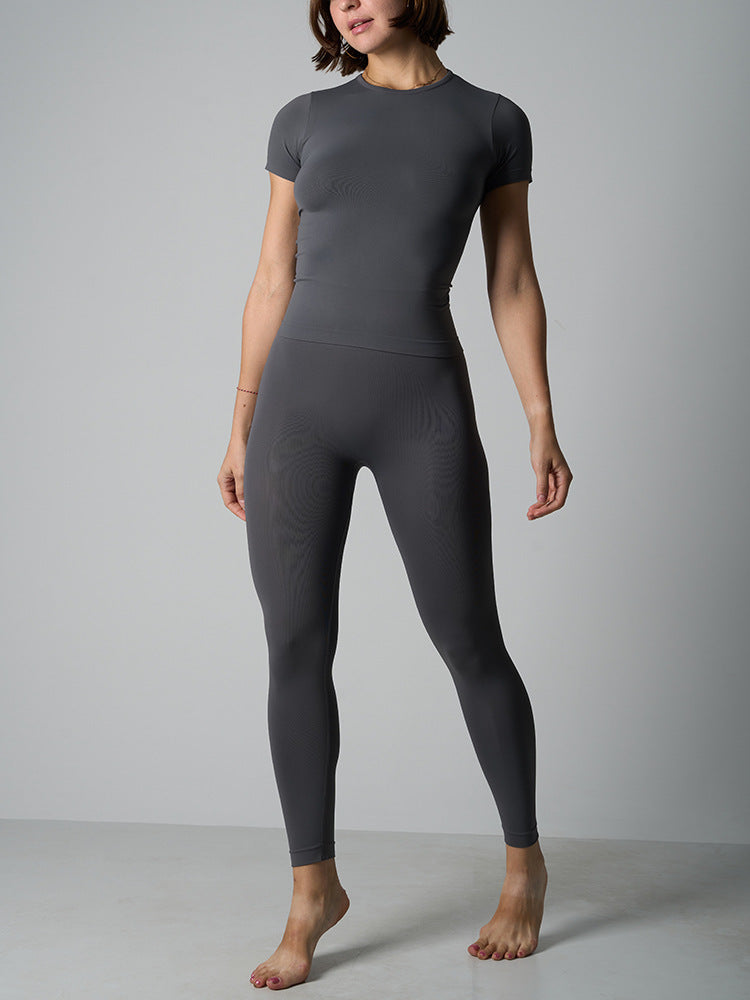 Seamless T-shirts& Leggings