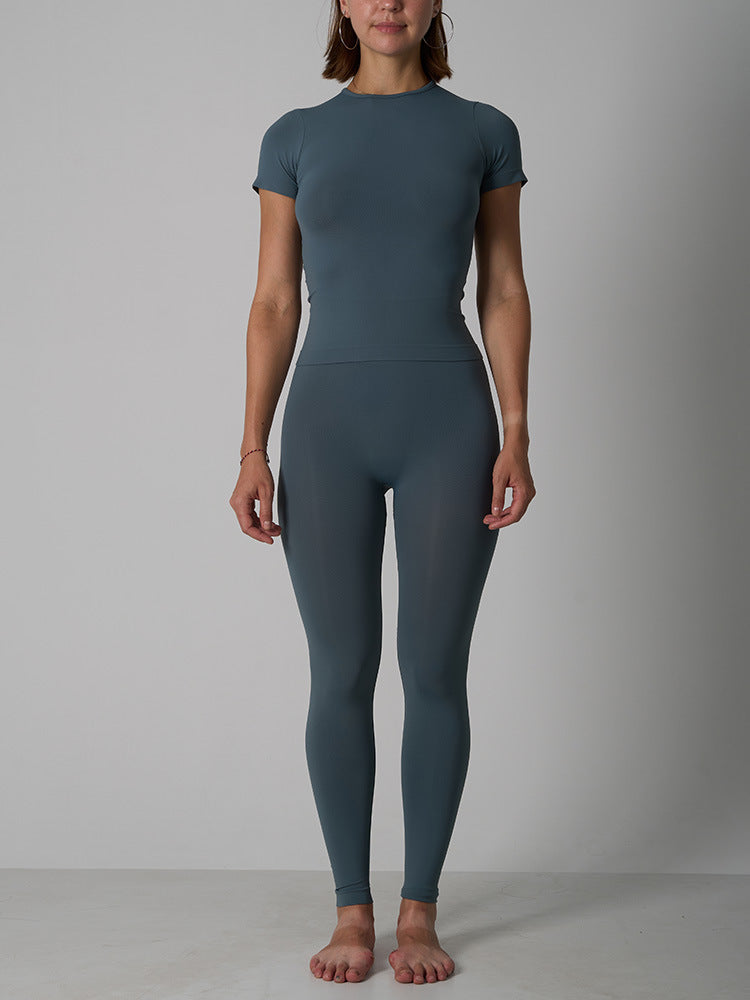 Seamless T-shirts& Leggings