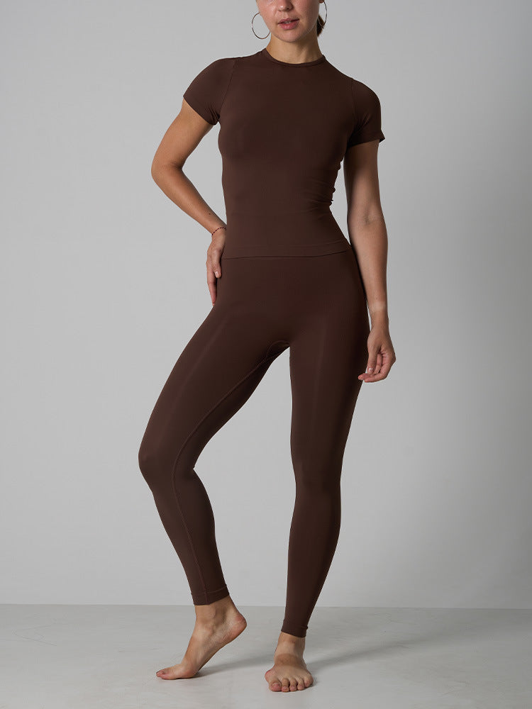 Seamless T-shirts& Leggings