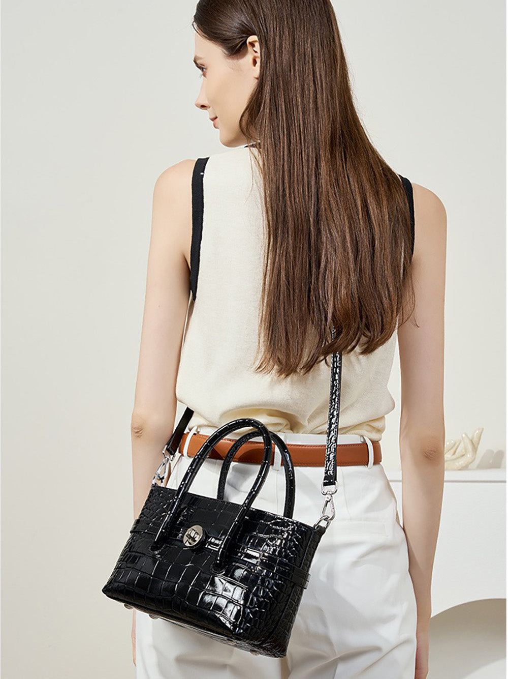 Nyra Top Handle Bag
