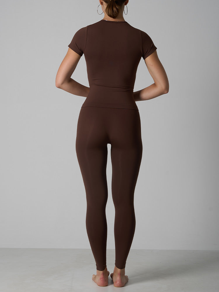 Seamless T-shirts& Leggings