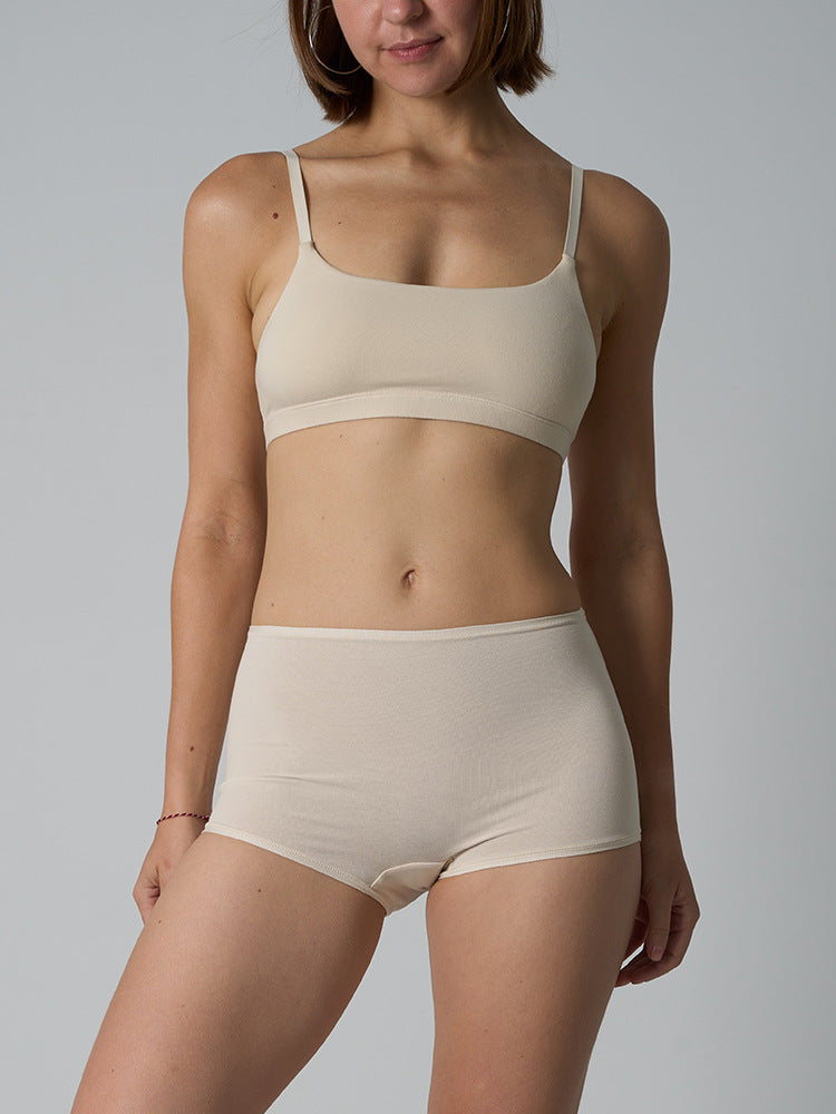 Cotton Bra Short Cotton Set