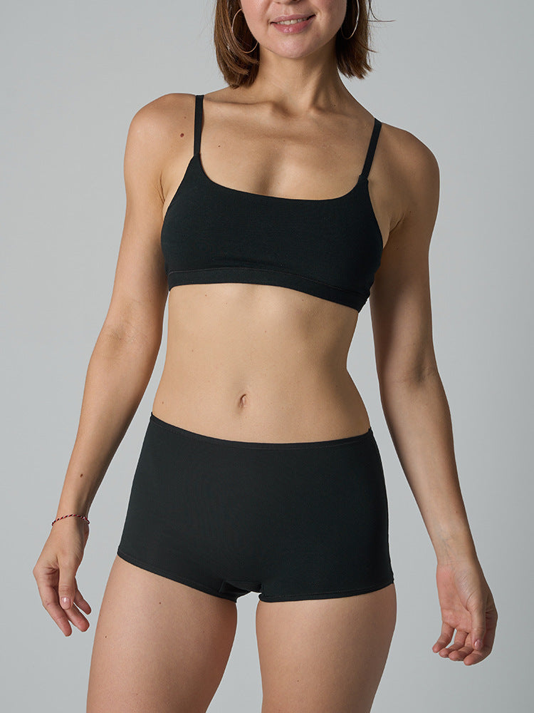Cotton Bra Short Cotton Set
