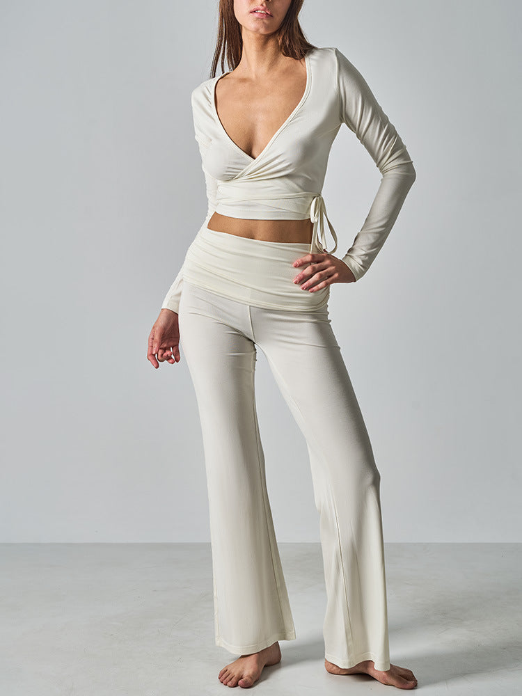 Long-Sleeve Long-Pants Sports Set