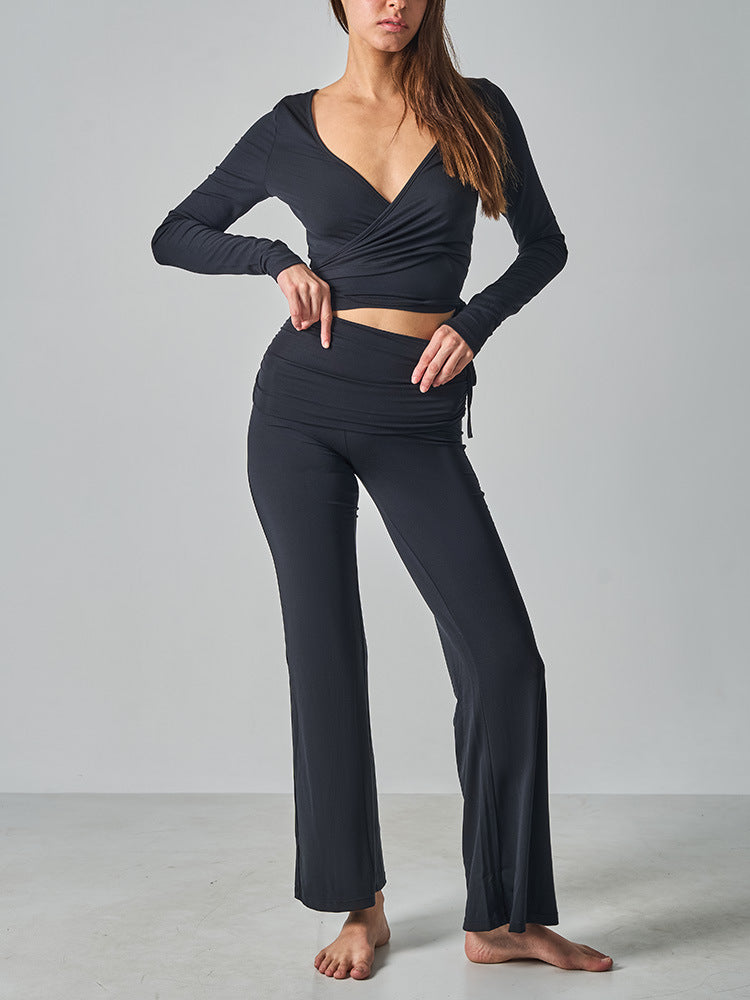 Long-Sleeve Long-Pants Sports Set