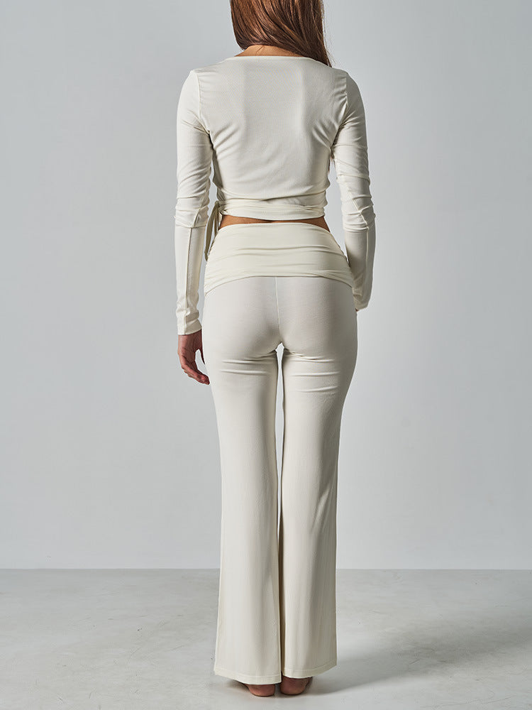 Long-Sleeve Long-Pants Sports Set