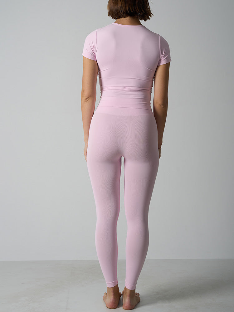 Seamless T-shirts& Leggings