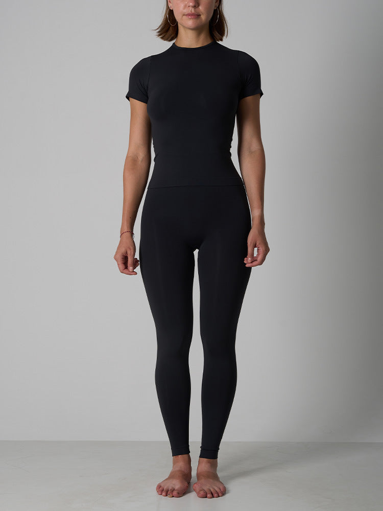Seamless T-shirts& Leggings