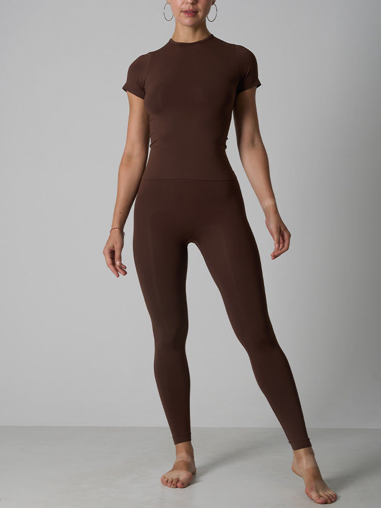 Seamless T-shirts& Leggings