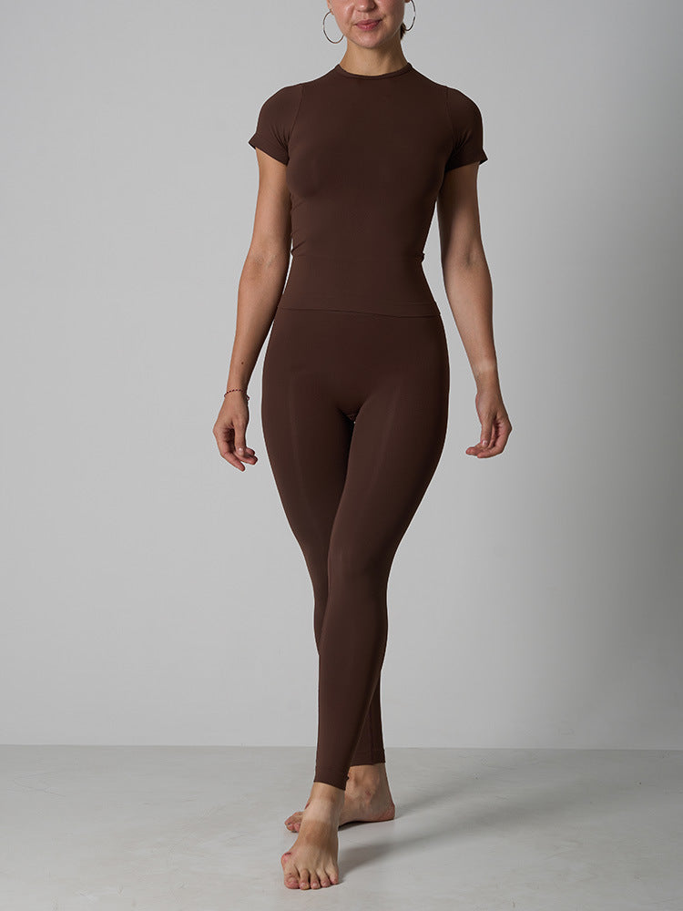 Seamless T-shirts& Leggings