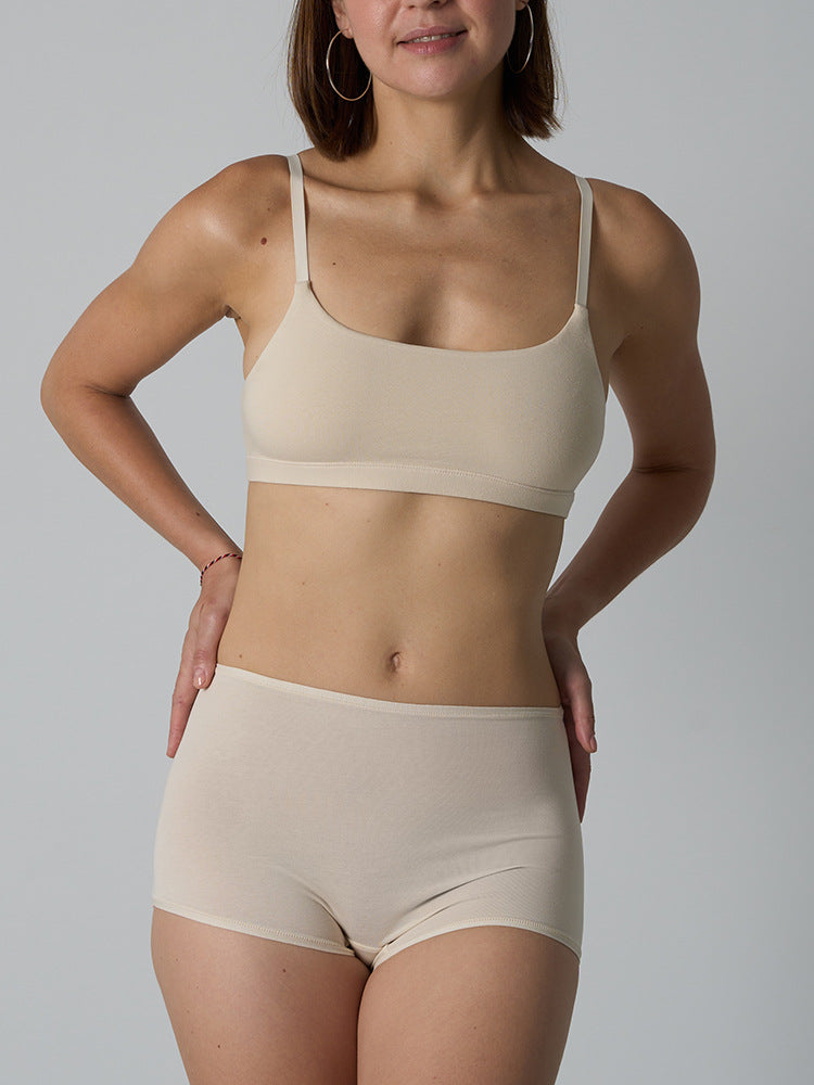 Cotton Bra Short Cotton Set